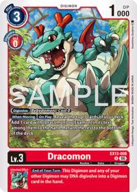 Dracomon #EX13-008 R