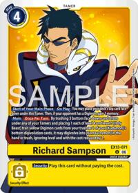 Richard Sampson #EX13-071 U