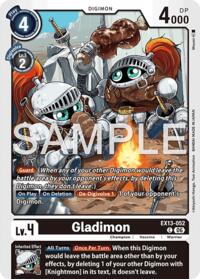 Gladimon #EX13-052 C