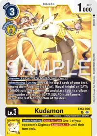 Kudamon #EX13-026 R