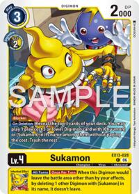 Sukamon #EX13-028 C