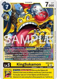 KingSukamon #EX13-031 R