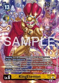 KingEtemon (Alternate Art) #EX13-035 SR
