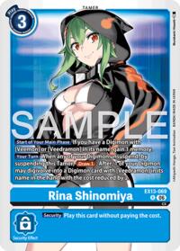 Rina Shinomiya #EX13-069 R