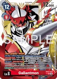 Gallantmon (Alternate Art) #EX13-015 SR