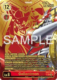 Gallantmon (Rare Pull) #EX13-015 SR