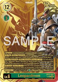 Leopardmon (Rare Pull) #EX13-043 SR