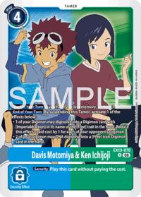 Davis Motomiya & Ken Ichijoji #EX13-070 U