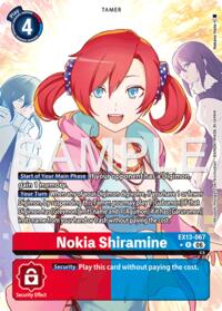 Nokia Shiramine (Alternate Art) #EX13-067 R