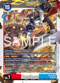 Omnimon #EX13-016 SR