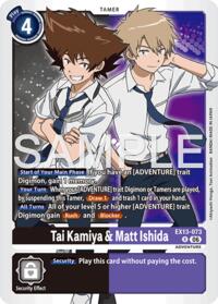Tai Kamiya & Matt Ishida #EX13-073 R