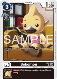 Bokomon #EX13-050 C