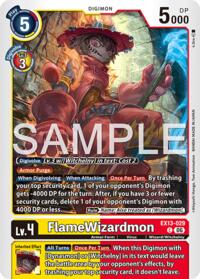 FlameWizardmon #EX13-029 C