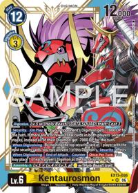 Kentaurosmon (Alternate Art) #EX13-036 SR