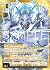 Omnimon: Merciful Mode (Rare Pull) #EX13-077 SEC