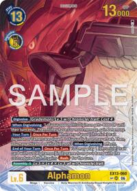 Alphamon (SP) #EX13-060 UR
