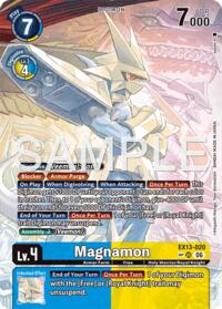Magnamon (SP) #EX13-020 SR