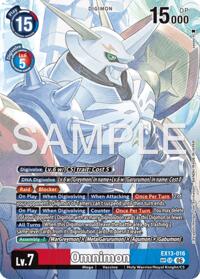 Omnimon (SP) #EX13-016 SR