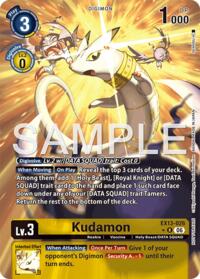 Kudamon (Extended Art) #EX13-026 R