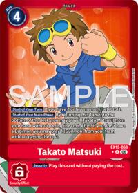 Takato Matsuki (Limited Foil) #EX13-068 U