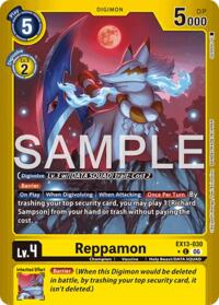Reppamon (Limited Foil) #EX13-030 C