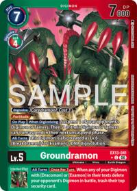 Groundramon (Limited Foil) #EX13-041 C