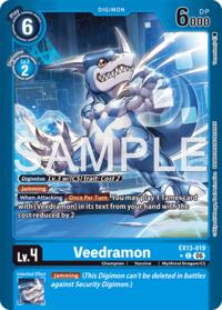 Veedramon (Limited Foil) #EX13-019 C