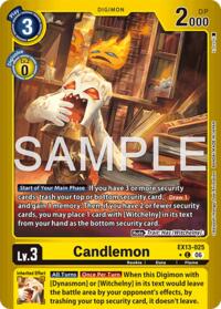 Candlemon (Limited Foil) #EX13-025 C