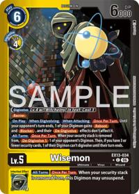 Wisemon (Limited Foil) #EX13-034 C