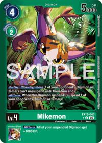 Mikemon (Limited Foil) #EX13-040 C