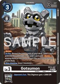 Gotsumon (Limited Foil) #EX13-047 C