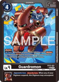 Guardromon (Limited Foil) #EX13-051 U