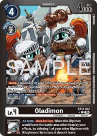 Gladimon (Limited Foil) #EX13-052 C