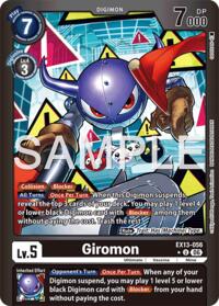 Giromon (Limited Foil) #EX13-056 U
