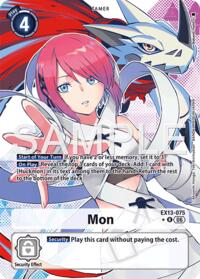 Mon (Alternate Art) #EX13-075 R