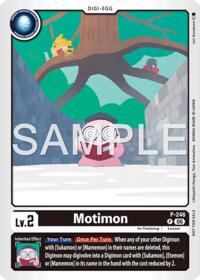Motimon (Official Store Tournament 2026 Vol. 4 Participant) #P-246 P