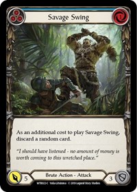 Savage Swing (Blue) #WTR022