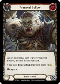 Primeval Bellow (Red) #WTR035