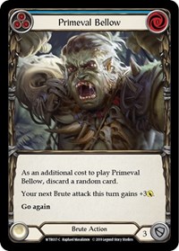 Primeval Bellow (Blue) #WTR037