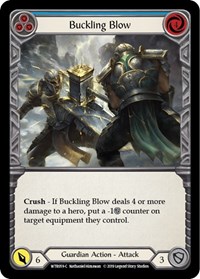 Buckling Blow (Blue) #WTR059