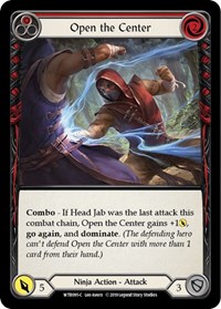Open the Center (Red) #WTR095