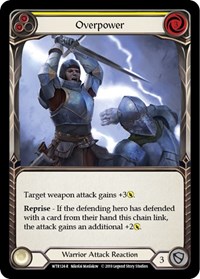 Overpower (Yellow) #WTR124