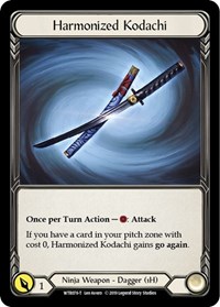 Harmonized Kodachi // Katsu #WTR078 // WTR077