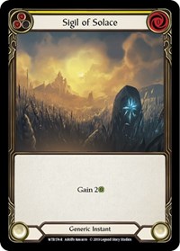 Sigil of Solace (Yellow) #WTR174