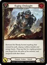 Raging Onslaught (Red) #WTR188