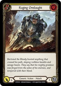 Raging Onslaught (Yellow) #WTR189