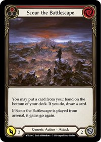 Scour the Battlescape (Red) #WTR194