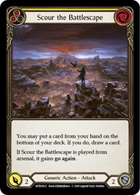 Scour the Battlescape (Yellow) #WTR195