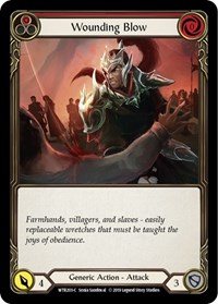 Wounding Blow (Red) #WTR203