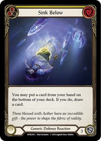 Sink Below (Yellow) #WTR216